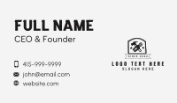 Handyman Pliers Hammer  Business Card Design