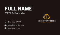 Crown Royal Crest Business Card Design