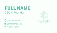 Organic Psychology Mental Health  Business Card Image Preview