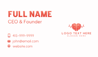 Heart Brain Pulse Business Card