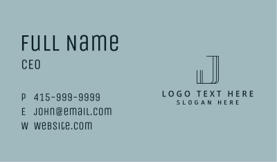 Law Court Attorney Business Card