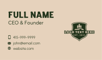 Tree Hill Crest Business Card