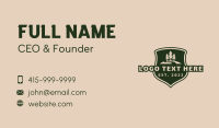 Tree Hill Crest Business Card