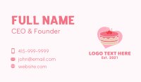 Fondant Business Card example 1