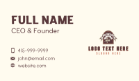 Hiking Mountain Peak  Business Card