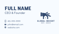 Hand Real Estate Housing  Business Card