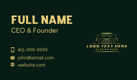 Luxurious Car Sedan Business Card