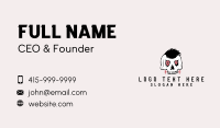 Lightning Punk Skull Business Card Design