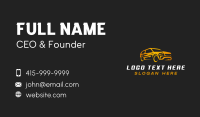 Auto Vehicle Garage Business Card