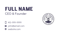 Court Business Card example 4