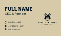 Car Wrench Maintenance Business Card