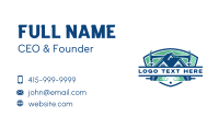 Paintbrush Hammer Tools Renovation Business Card