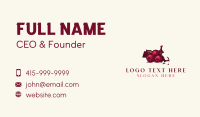 Massachusetts Cranberry Farm Business Card