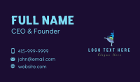 Gymnastics Business Card example 2