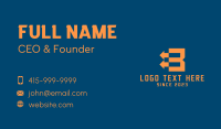 Stock Exchange Business Card example 3
