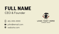 Ninja Learning Mascot  Business Card