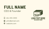 Green Storage Building Business Card