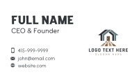 Wood Tile House Business Card