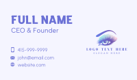 Eyeshadow Business Card example 2