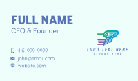 Fast Justice Column Business Card