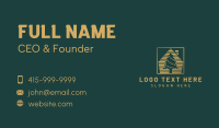 Log Cabin Business Card example 1