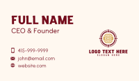 World Geography Globe Business Card