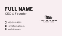 Racer Automobile Car Business Card