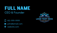 Roof Remodeling Hammer Business Card Design