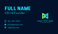 Digital Tech Book Business Card