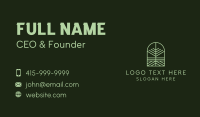 Backyard Eco Landscaping Business Card Design