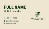 Weed Tea Cafe Business Card