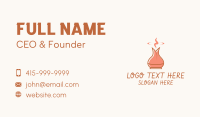 Humidifier Essential Oil Business Card Design