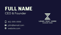 Hourglass Business Card example 3