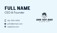 Anime Gamer Boy Business Card