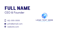 Travel Logistics Airline Business Card Design