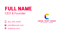 Colors Business Card example 2