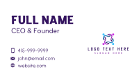 Social Group Community Business Card