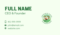 Lawn Mower Gardener Business Card Image Preview