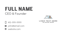 Structural House Roof Business Card
