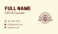 Barber Razor Groomer Business Card