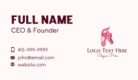 Ballet Shoes Business Card