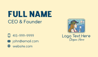 Relaxed Business Card example 4