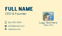 Beachside Business Card example 1