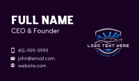 Automotive Car Wash Business Card Design