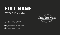 Cool Business Card example 4