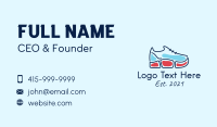 Running Shoes Business Card example 3