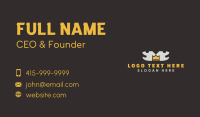 Crown T-shirt Apparel Business Card