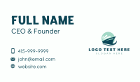 Marine Boat Wave Business Card