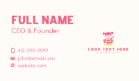 Donut Girl Pastry Business Card