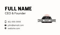 Elegant Car Restoration Business Card